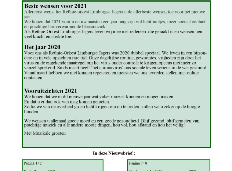 Nieuwsbrief nr. 66
